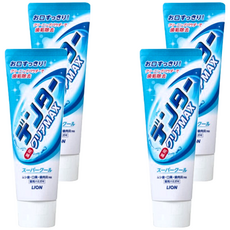 Dental Clear MAX 極淨白牙膏, 4條, 140g