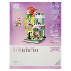 LoZ 積木 3歲以上, 1633 花店, 1盒