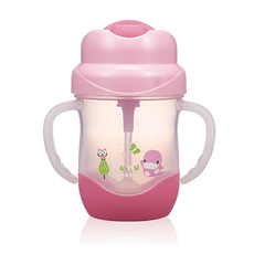 KU.KU Duckbill 酷咕鴨 喝水杯 2代, 粉色, 200ml, 1個