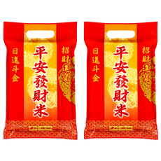 中興米 平安發財米, 1kg, 2包, CNS一等