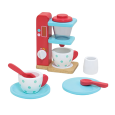 Mentari 好友時尚咖啡組 7個咖啡杯配件 色彩鮮艷豐富 無毒無害, 1組