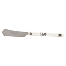 Sabre Paris BISTROT 純色亮面奶油抹刀，16cm不鏽鋼法國製造, 沙丘白, 1支