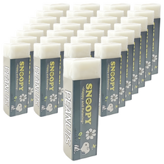 PEANUTS 史努比 SNOOPY小日子 黏屑型橡擦, 灰藍色, 36個