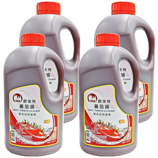 OMAT 歐美特 蕃茄醬 無添加防腐劑, 3.15kg, 4桶