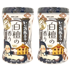 Hakugen Earth 白元 混濁湯溫泉入浴劑 檀香 600g, 2罐
