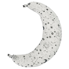 KU.KU Duckbill 酷咕鴨 KUKU PLUS 涼感授乳月亮枕, 防潑水, 舒緩腰部背部壓力, 自信灰