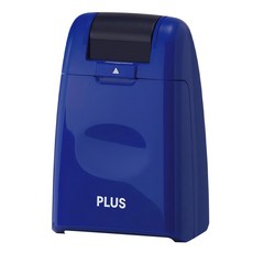 PLUS 普樂士 滾輪個人資料保護章 耐水耐光耐藥劑 遮隱力強 方便快速, 黑色, 1個