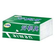 倍潔雅 好韌真決勝點3層抽取衛生紙, 柔韌細緻, 不易破, 100張, 56包