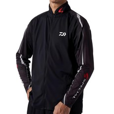 DAIWA 長袖上衣 DE-7222, 黑色