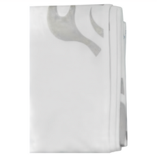 MEGA 美高 COOUV 瞬間涼感材質 掌上型袖套 男款 UPF50+, 白底 銀火焰 白色 + 銀色, 1雙