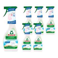 Frosch 德國小綠蛙 衣物去漬清潔噴霧，去除頑強陳舊污漬，溫和不刺激，不傷衣物, 500ml, 6瓶