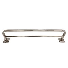 雙手萬能 精緻不鏽鋼雙桿毛巾桿 正304不鏽鋼, 60.2 x 13 x 5cm, 不鏽鋼, 1個