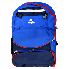 Loopal 路寶 雙肩後背包 足球後背包 獨立鞋層, 45 x 30 x 19cm, 藍白色, 1個