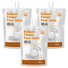 CHEONNYEON MEEIN 千年味人 水梨桔梗飲, 3包, 100ml