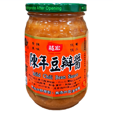 龍宏 陳年豆瓣醬, 460g, 1罐