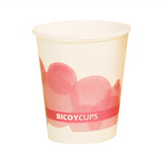 Mass 生活好物 一次性可分解環保紙杯 水墨 245ml,100個,1袋