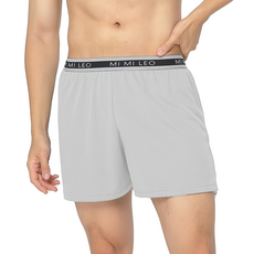 MI MI LEO 台灣製彈力織帶男竹炭內褲 6件組
