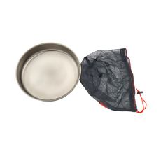 鎧斯Keith Ti8702 純鈦蒸碟-1000ml Ø20.1 x 4cm, 鈦色, 1個