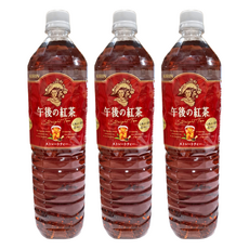 KIRIN 麒麟 午後紅茶 原味紅茶, 採用汀布拉Dimbula茶葉, 帶有玫瑰花般的香氣, 1.5L, 3瓶