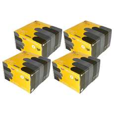 MEDIHAND 美恆 NBR手套 薄款 50入 耐油 服貼, 黑色, M, 4盒