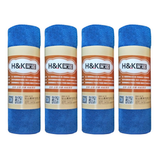 H&K 家居 萬用擦拭布, 廚房/浴室/擦車/地板清潔, 40 x 40cm, 4條