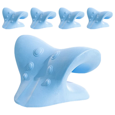 人體工學頸椎指壓按摩枕 C型 牽引+按摩三合一 每天8-15分鐘頸椎壓力OUT！, 5個