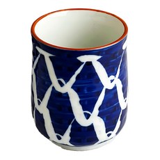手握杯 日本製, 藍網目, 1個