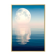 畫作 一箇月亮, 金色