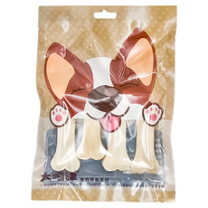 大嚐津 4.5吋實心骨 4入, 牛奶, 1包