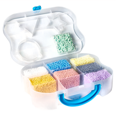 Educational Insights 魔塑粒粒黏土外出組, 不卡縫不沾手, 安心認證, Multicolor, 250g, 1組