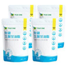 TRUE ONE 食在加分 中鏈三酸甘油脂 MCT油 (C8+C10), 10ml, 15包, 4袋