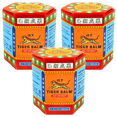 TIGER BALM 虎標 萬金油軟膏 紅, 3罐