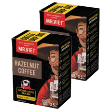 MR.VIET 榛果風味濾掛式咖啡 10g - 方便沖泡、香醇濃郁, 10包, 2盒
