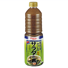 Ebara 荏原 韓國風鹹味沙拉醬 可用於涼拌生菜或各式料理, 1L, 1瓶