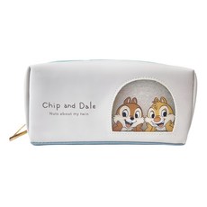 CRUX 奇奇蒂蒂筆袋, 合成皮革 PVC, 18.5 x 9 x 6 CM, 小松鼠, 1個