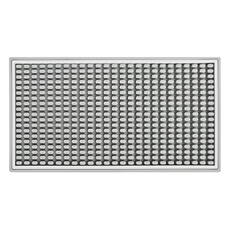 美式吧台墊/工作墊/酒吧墊 PVC橡膠 加厚防滑耐用, 小(15 x 30cm), 岩石灰, 1個