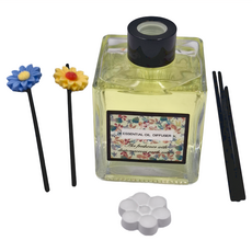 QiMart 專利春花限定法國精油擴香瓶 200mL, 花香茉莉, 1件