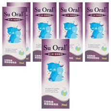 Su Oral 舒口乾 保溼噴液 30ml 保濕保健用品, 6盒