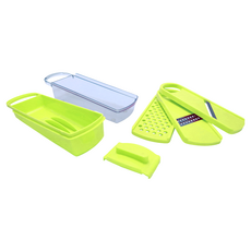 SHIMOMURA 下村 Fru-Veggie 蔬果調理器 綠色, 1組