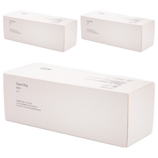 HOLA 和樂家居 可回收抗菌PP鎖鮮袋, L(28 x 26cm), 50個, 3盒