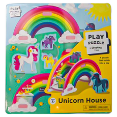 Storytime TOYS 拼圖 獨角獸 Unicorn House, 1盒, 8片