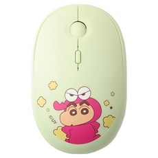 norns 蠟筆小新無線滑鼠 Design 2.4Ghz無線連線 3段DPI, NCE‐22002, 鱷魚小新