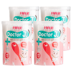 FARLIN 紙軸棉花棒 天然柔軟棉材 極細設計, 190支, 4盒