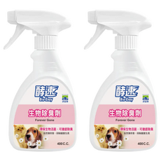 do it 多益得 酵速生物除臭劑 400ml (天然酵素配方 SGS認證 環境友善), 2瓶