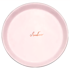 RADIANT STAR 璀璨之星 法式浪漫粉色金邊碗盤組/餐具組 CK008, 8英吋盤, 粉色, 1個