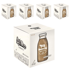 dripo 牛乳即溶飲品 Set, 日式風味咖啡牛乳, 無添加砂糖, 即溶式沖泡, 13克x25條, 325g, 5盒
