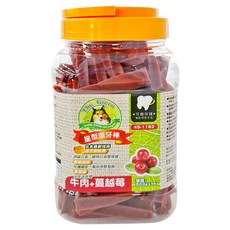 The Green 綠的 星型潔牙棒 500g 日本最新技術 減少口臭 維持心血管保健, 牛肉 + 蔓越莓, 1罐