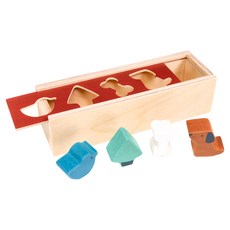 mentari 可愛動物配對盒 MT7109，適用年齡：2歲以上，主要材質：橡膠木, 1組