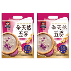 QUAKER 桂格 全天然五麥 山藥白芝麻 10入, 295g, 2袋