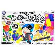 Marvin's Magic 初入魔術世界 易上手魔術盒, 150個魔術道具, 6歲以上適用, 1盒